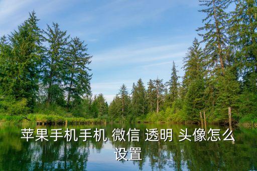 微信透明頭像圖片