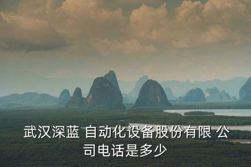 武漢自動(dòng)化公司名單,武漢比較好的自動(dòng)化公司