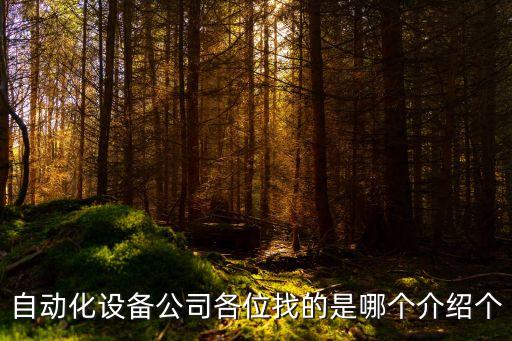 輸送自動化設(shè)備哪里有賣,工業(yè)自動化設(shè)備公司怎么樣?