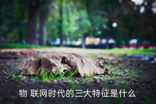 物聯(lián)網(wǎng)數(shù)據(jù)的特點是,簡述物聯(lián)網(wǎng)數(shù)據(jù)的特點