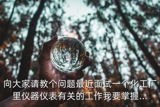 自動(dòng)化儀表專業(yè) 面試,電氣自動(dòng)化專業(yè)畢業(yè)生面試須知道的事