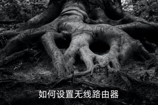 如何設(shè)置無線路由器