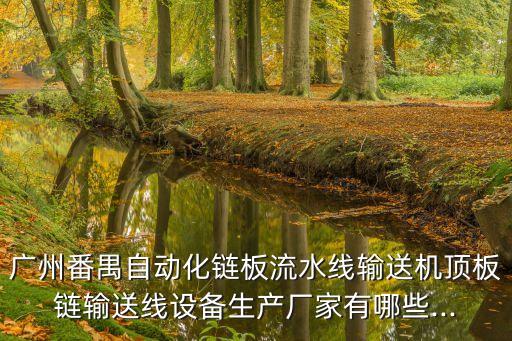 廣州番禺自動(dòng)化鏈板流水線輸送機(jī)頂板鏈輸送線設(shè)備生產(chǎn)廠家有哪些...