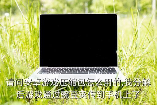 請問安卓游戲壓縮包怎么用的,我分解后游戲通過豌豆莢傳到手機上了