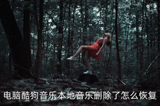 酷狗找回?cái)?shù)據(jù),電腦里刪了音樂和源文件怎么找回來?