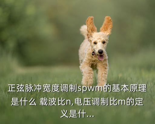 正弦脈沖寬度調(diào)制spwm的基本原理是什么 載波比n,電壓調(diào)制比m的定義是什...
