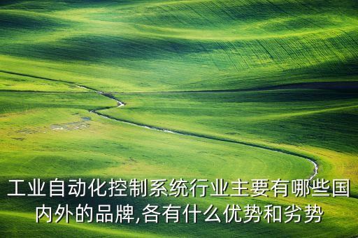 工業(yè)自動(dòng)化控制系統(tǒng)行業(yè)主要有哪些國(guó)內(nèi)外的品牌,各有什么優(yōu)勢(shì)和劣勢(shì)