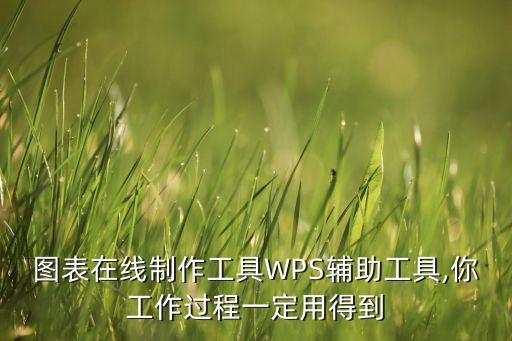 圖表在線制作工具WPS輔助工具,你工作過程一定用得到