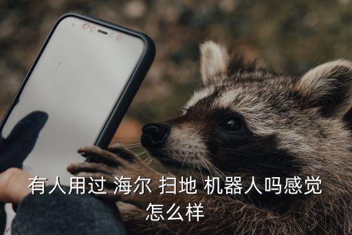 有人用過(guò) 海爾 掃地 機(jī)器人嗎感覺(jué)怎么樣