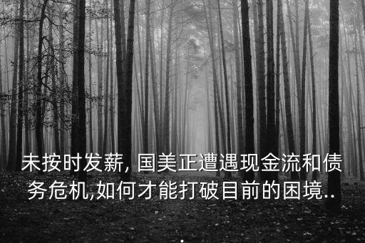 未按時(shí)發(fā)薪, 國(guó)美正遭遇現(xiàn)金流和債務(wù)危機(jī),如何才能打破目前的困境...