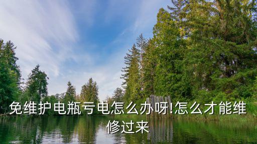 免維護(hù)電瓶虧電怎么辦呀!怎么才能維修過來