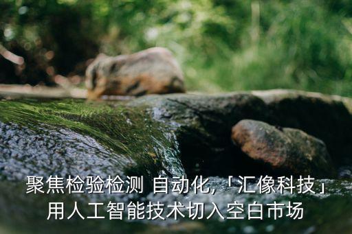 聚焦檢驗檢測 自動化,「匯像科技」用人工智能技術(shù)切入空白市場