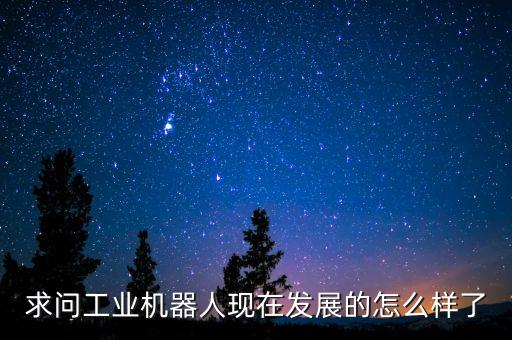 求問工業(yè)機器人現(xiàn)在發(fā)展的怎么樣了