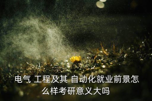 電氣工程及其自動化的男生