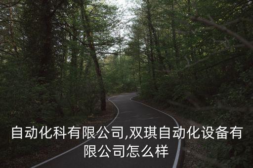 立琪自動化科有限公司,雙琪自動化設(shè)備有限公司怎么樣