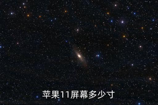 蘋果11屏幕多少寸