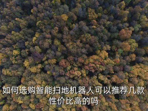一兩百的掃地機器人,什么品牌的掃地機器人好?推薦小米的!
