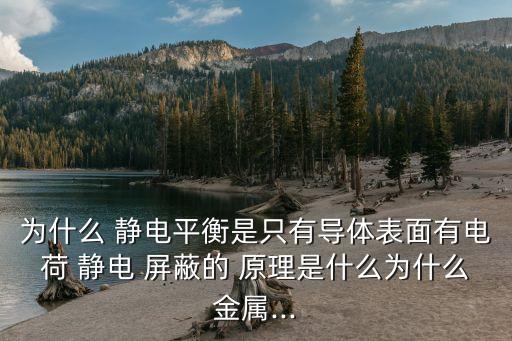 靜電屏蔽的原理,高中靜電屏蔽的原理