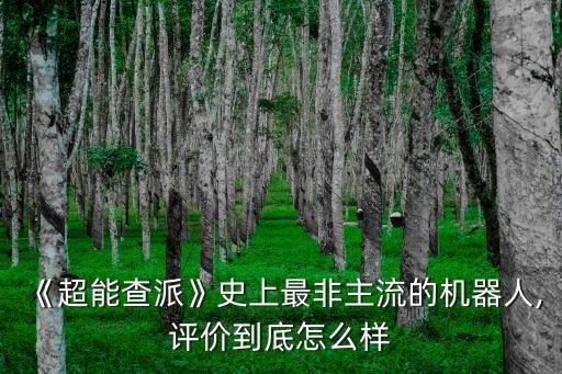 《超能查派》史上最非主流的機器人,評價到底怎么樣