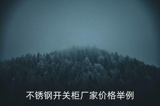 阜康自動(dòng)化電氣控制柜