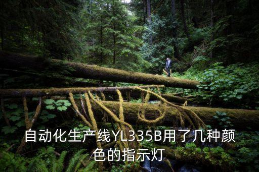自動化生產(chǎn)線YL335B用了幾種顏色的指示燈