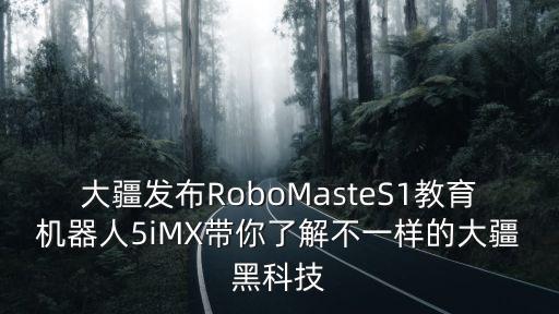 大疆發(fā)布RoboMasteS1教育機(jī)器人5iMX帶你了解不一樣的大疆黑科技
