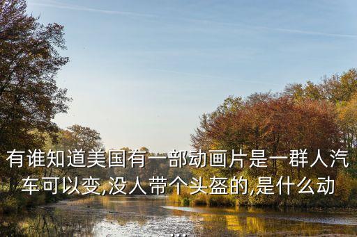 有誰知道美國有一部動畫片是一群人汽車可以變,沒人帶個頭盔的,是什么動...