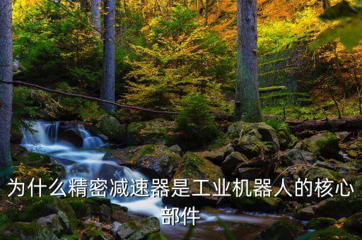 為什么精密減速器是工業(yè)機(jī)器人的核心部件