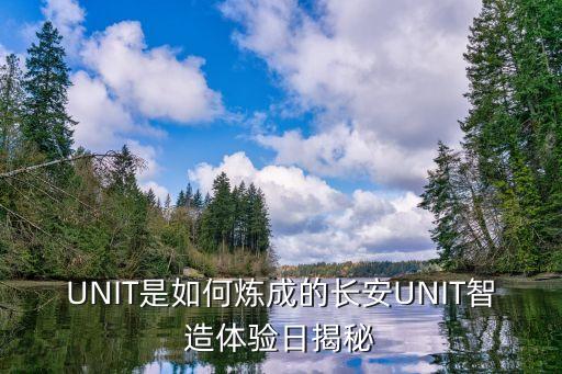 UNIT是如何煉成的長安UNIT智造體驗日揭秘