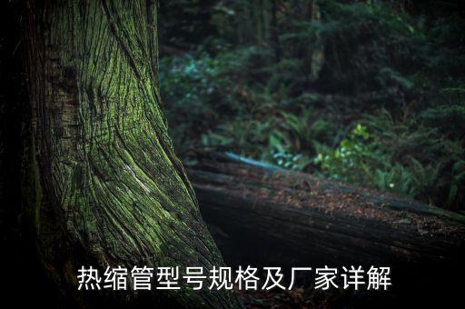  熱縮管型號規(guī)格及廠家詳解