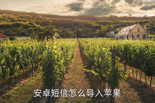 安卓短信怎么導入蘋果