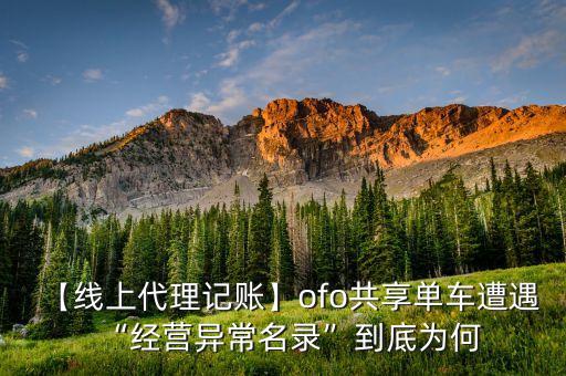 怎么代理ofo,ofo小黃車怎么用?