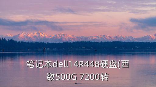 筆記本dell14R448硬盤(西數(shù)500G 7200轉(zhuǎn)