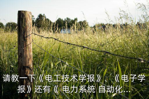 電力自動(dòng)化設(shè)備 審稿好慢