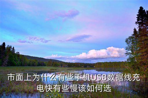 市面上為什么有些手機(jī)USB數(shù)據(jù)線充電快有些慢該如何選