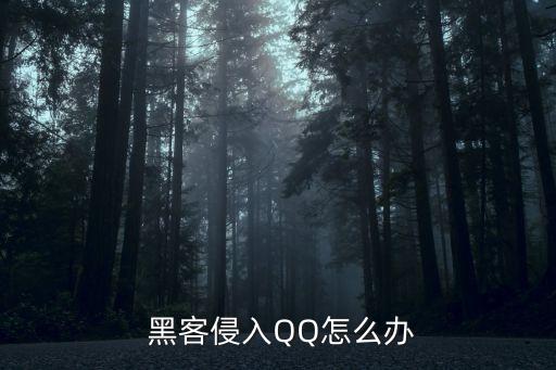  黑客侵入QQ怎么辦