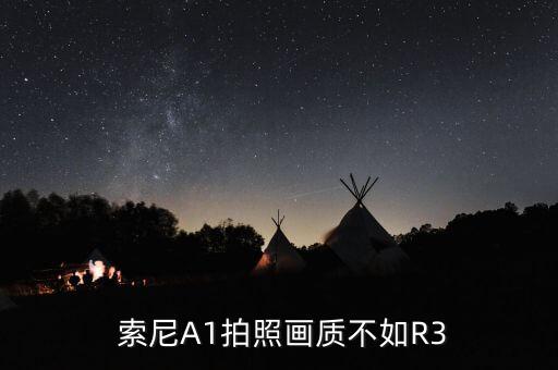  索尼A1拍照畫質(zhì)不如R3