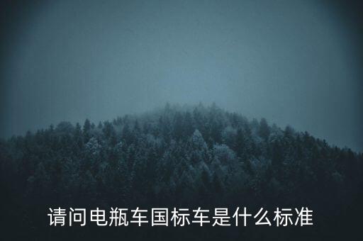 請(qǐng)問(wèn)電瓶車國(guó)標(biāo)車是什么標(biāo)準(zhǔn)