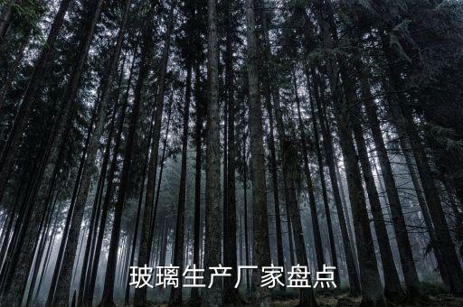  玻璃生產(chǎn)廠家盤點(diǎn)