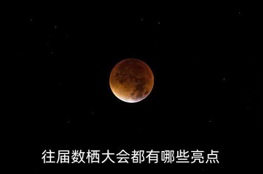 往屆數(shù)棲大會都有哪些亮點