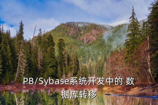 停 sybase 數據庫,Sybase數據庫端口