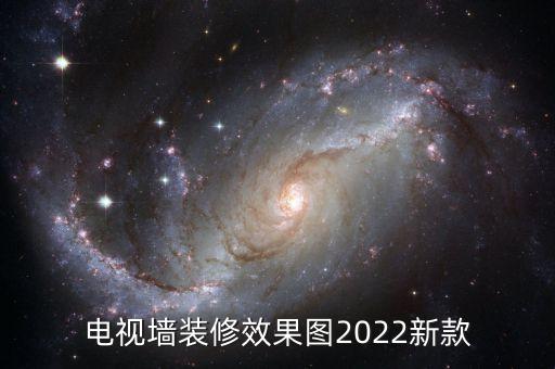 電視墻裝修效果圖2022新款