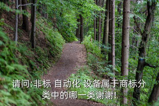 請問:非標(biāo) 自動(dòng)化 設(shè)備屬于商標(biāo)分類中的哪一類謝謝!