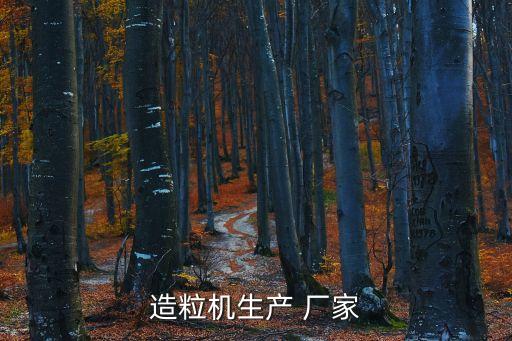 造粒機(jī)生產(chǎn) 廠家