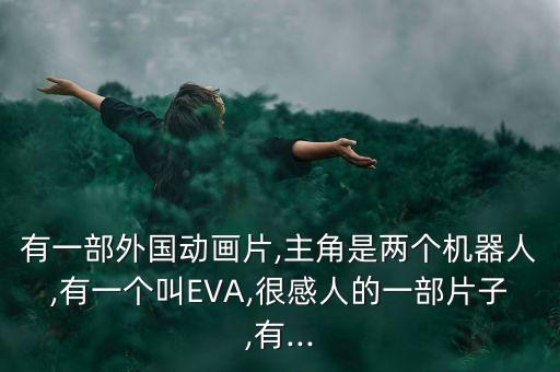 有一部外國動(dòng)畫片,主角是兩個(gè)機(jī)器人,有一個(gè)叫EVA,很感人的一部片子,有...