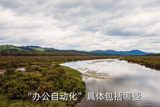 “辦公自動(dòng)化”具體包括哪些