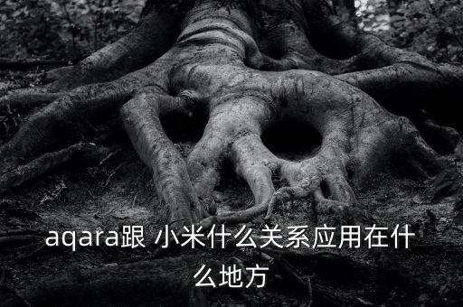 aqara跟 小米什么關(guān)系應(yīng)用在什么地方