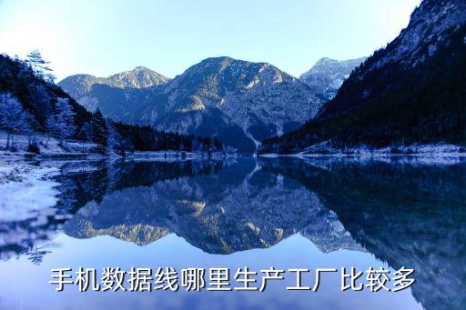 手機(jī)數(shù)據(jù)線哪里生產(chǎn)工廠比較多