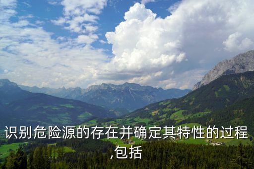識別危險源的存在并確定其特性的過程,包括