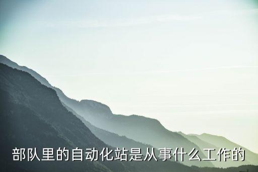 部隊(duì)自動(dòng)化檢測(cè)技術(shù)專(zhuān)業(yè),電氣自動(dòng)化技術(shù)專(zhuān)業(yè)在部隊(duì)累嗎?